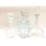 Glass decanters , postage category D