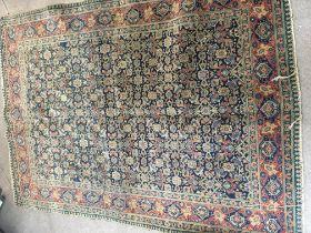 Four hand Knotted Middle Eastern rugs.