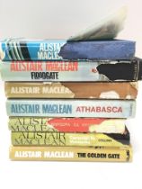 A collection of Alistair Maclean books mostly first edition including Caravan to Vaccares, The