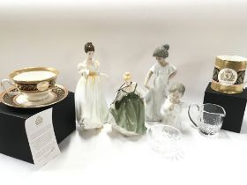A collection of ceramics including Royal Doulton a