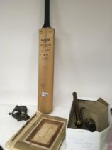 A collection of oddments comprising a signed crick