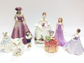 Collection of Coalport, Royal Doulton, Ansley and