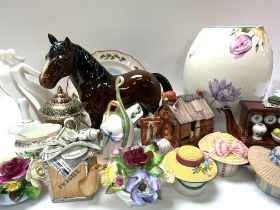 A mixed collection of Collectables ceramics etc.. (D)