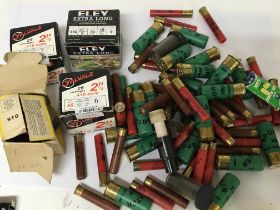 A collection of Shotgun cartridges three boxes (25