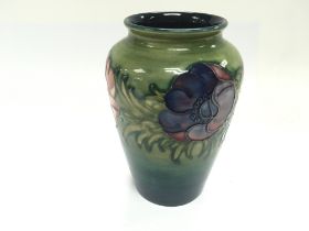 A Moorcroft vase from 1950s. 15cm tall. Good condi