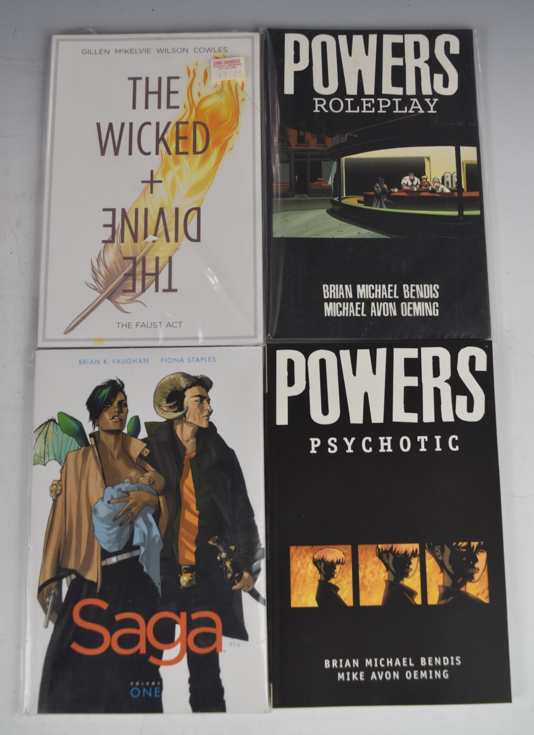 Thirty four graphic novels by Image comprising Saga vol.1-9, The Wicked and The Divine 1-9, Powers - Image 2 of 2