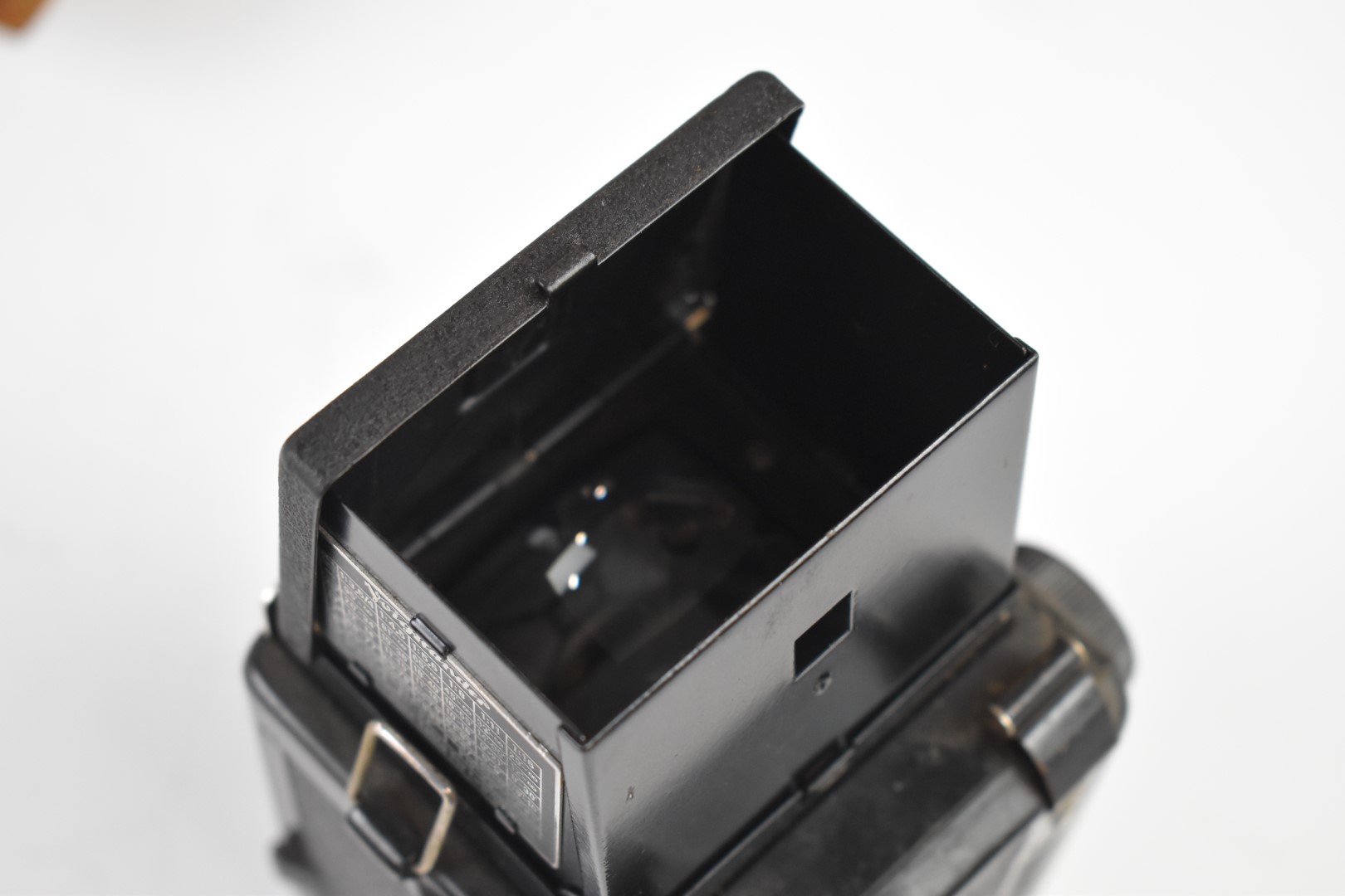 Voigtlander Brilliant TLR camera in original leather case - Image 6 of 8