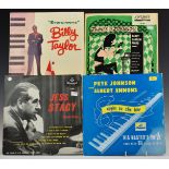 A collection of ten inch records including Jazz