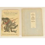 Japanese Fairy Tales No 1 'The Serpent with Eight Hands' published by Husegawa Kami Nejishi, and '