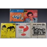 A collection of twelve EPs and singles comprising The Who - Substitute (421030) and Happy Jack (