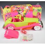 Hasbro Jem and The Holograms Rockin Roadster with FM Radio, in original box.