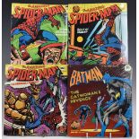 Batman /  Spiderman - 4 seven inch 33⅓ Little LPs comprising The Catwoman's Revenge (2306), The