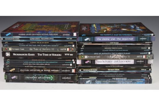 Forty two Sword & Sorcery Role Game books and supplements to include Tome of Horrors WW83