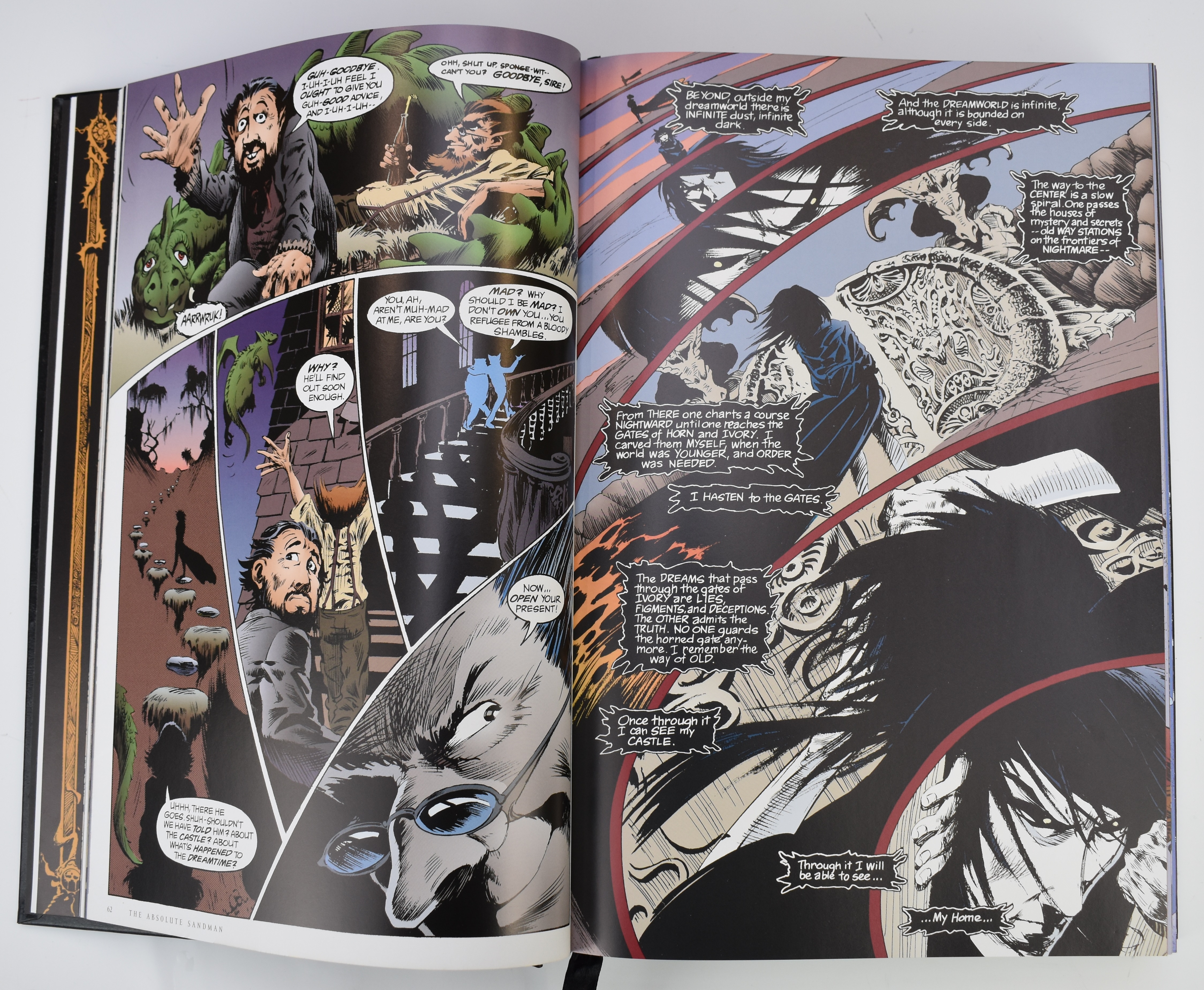 Neil Gaiman The Absolute Sandman (DC comic book), volumes 1-3 Vertigo 2006-2008 fully illustrated in - Image 3 of 6