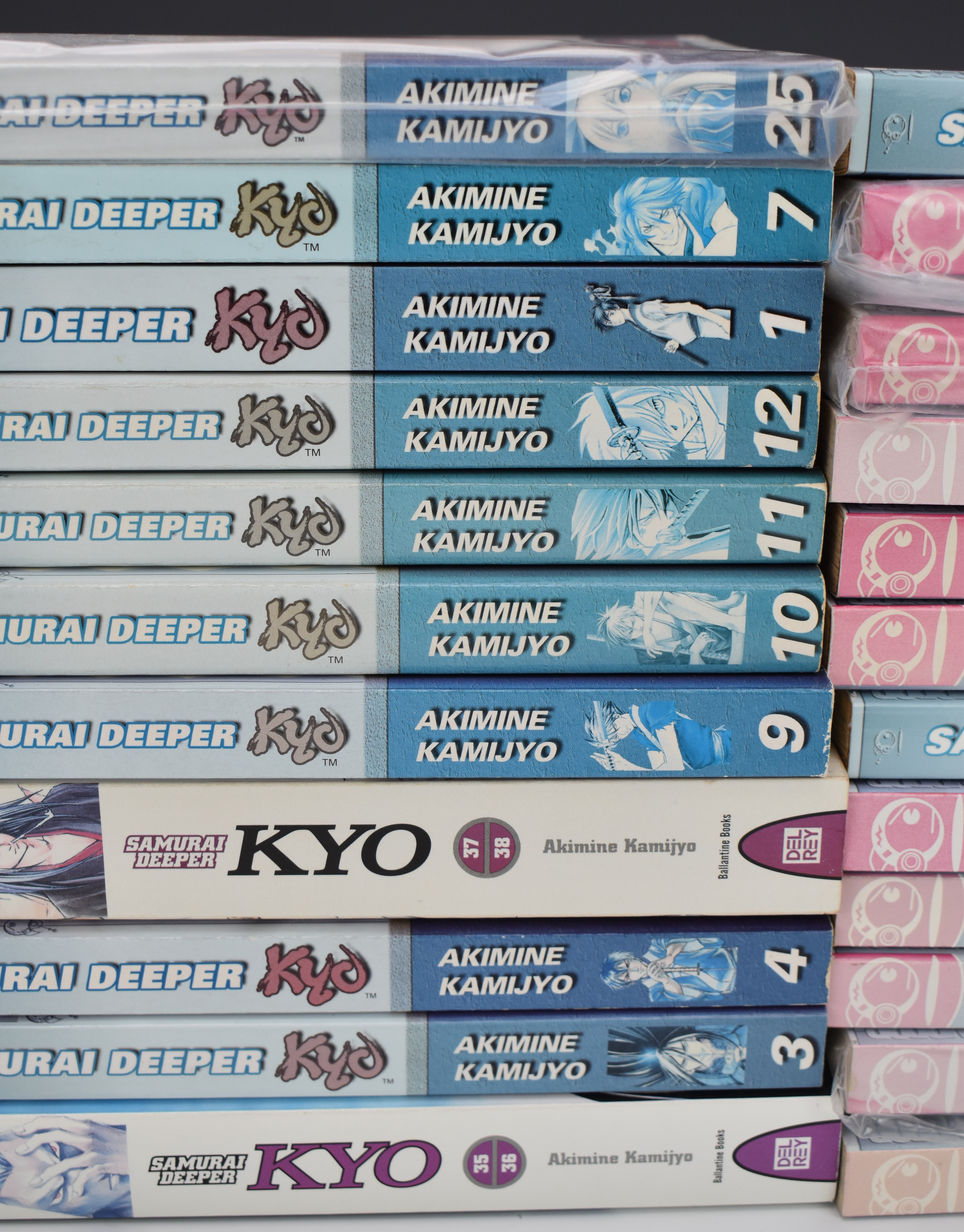 Samurai Deeper Kyo Manga comic book volumes 1-38 by Akimine Kamijyo published by Del Rey. - Image 3 of 6
