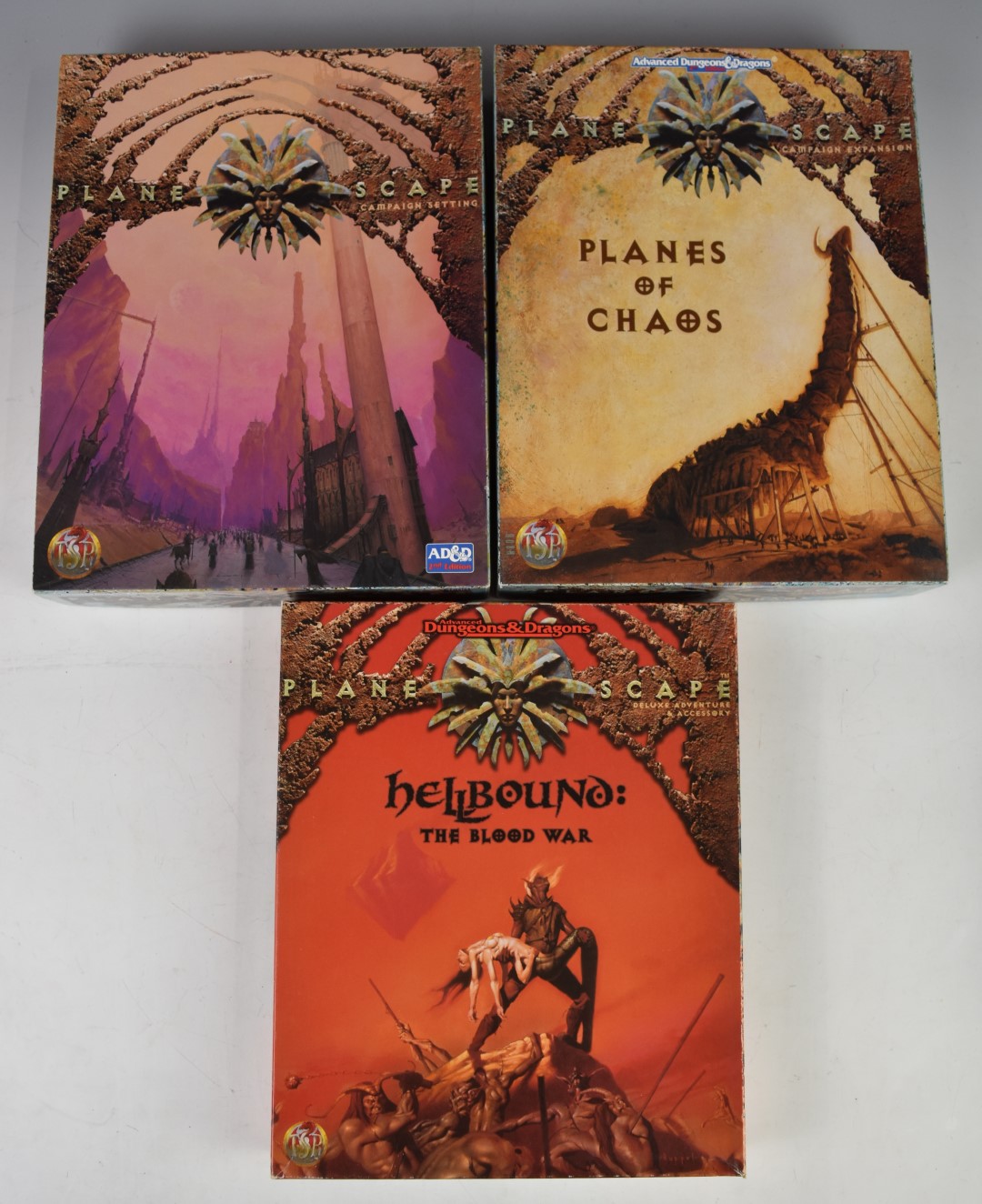 Three Advanced Dungeons & Dragons 2nd Edition Planescape Role Playing Game campaign settings - Image 2 of 6