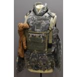 World War Z (2013) TV or movie body armour, camouflage trousers etc for the charachter Ellis, played