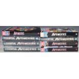 Avengers The Essential Collection volumes 1-8 by Marvel Comics.