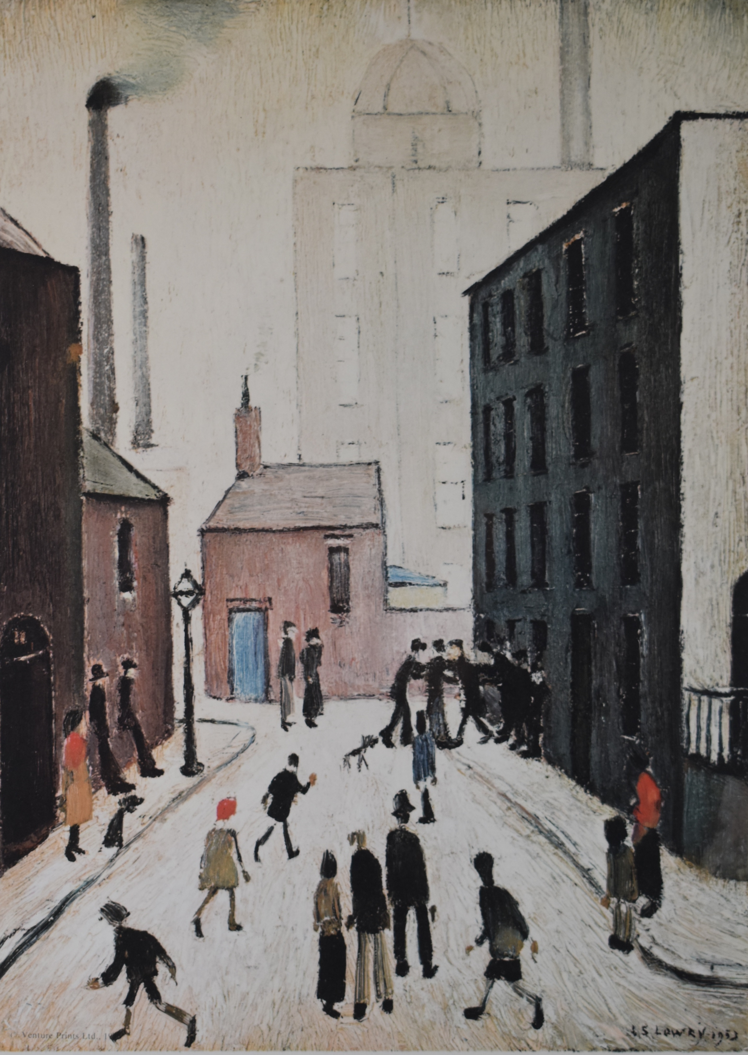 Lawrence Stephen Lowry (1887-1976) signed limited edition (of 850) print by Venture Prints Ltd