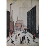 Lawrence Stephen Lowry (1887-1976) signed limited edition (of 850) print by Venture Prints Ltd
