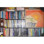 Cassettes - Approximately 85 cassettes including The Beatles, Queen, Pearl Jam, Pink Floyd, Led