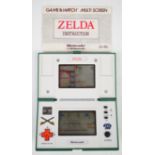 Nintendo Zelda Multi Screen Game & Watch with instruction manual, 1989, ZL-65.