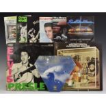 Approximately 35 albums, mostly Elvis Presley plus singles including shaped, coloured and picture