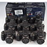 Eight Lumix FZ48 digital cameras together with eight chargers and two boxes