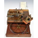 Foote Pierson & Co. New York telegraph stock ticker, with clockwork mechanism to top and