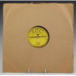 78s -  Billy Riley - Red Hot (277) - consigned by Colin Earl (keyboard player with The Good Earth,