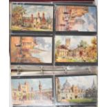 Approximately 100 H.B Winbush Raphael Tuck Oilette postcards, including Bournemouth, Plymouth,