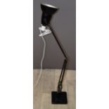 Herbert Terry Anglepoise lamp with black stepped base
