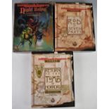 Three Advanced Dungeons & Dragons campaign settings comprising Tomes: The Rod of Seven Parts,