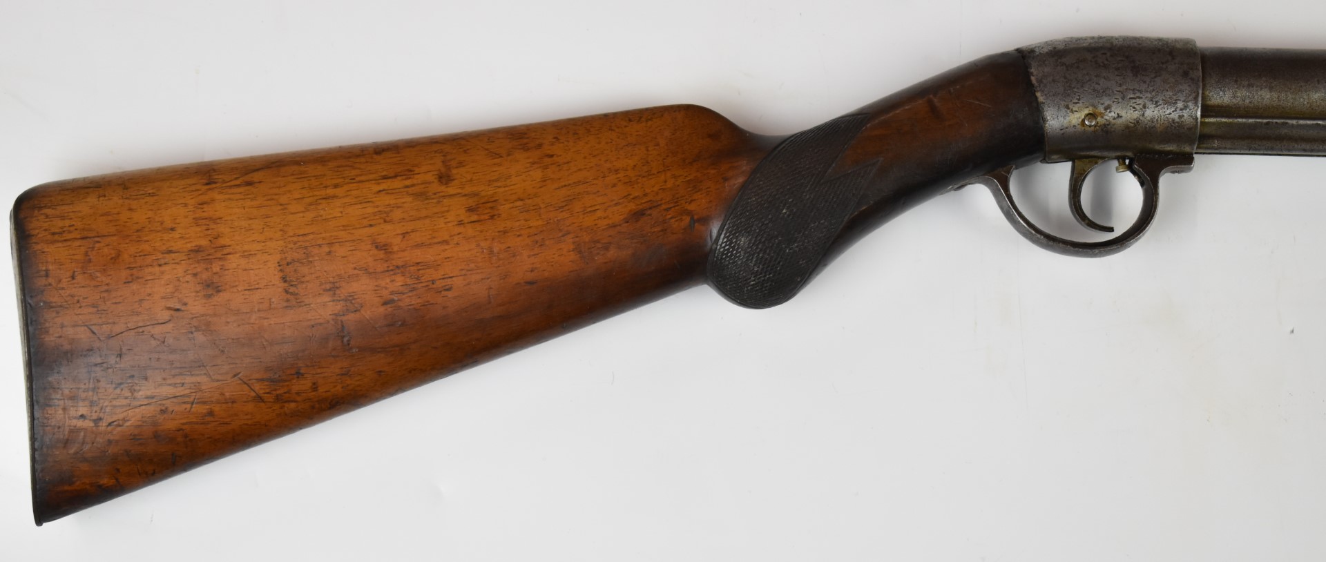 Diana New Champion 1905 Patent Model .177 air rifle with chequered semi-pistol grip, side stamped ' - Image 3 of 8