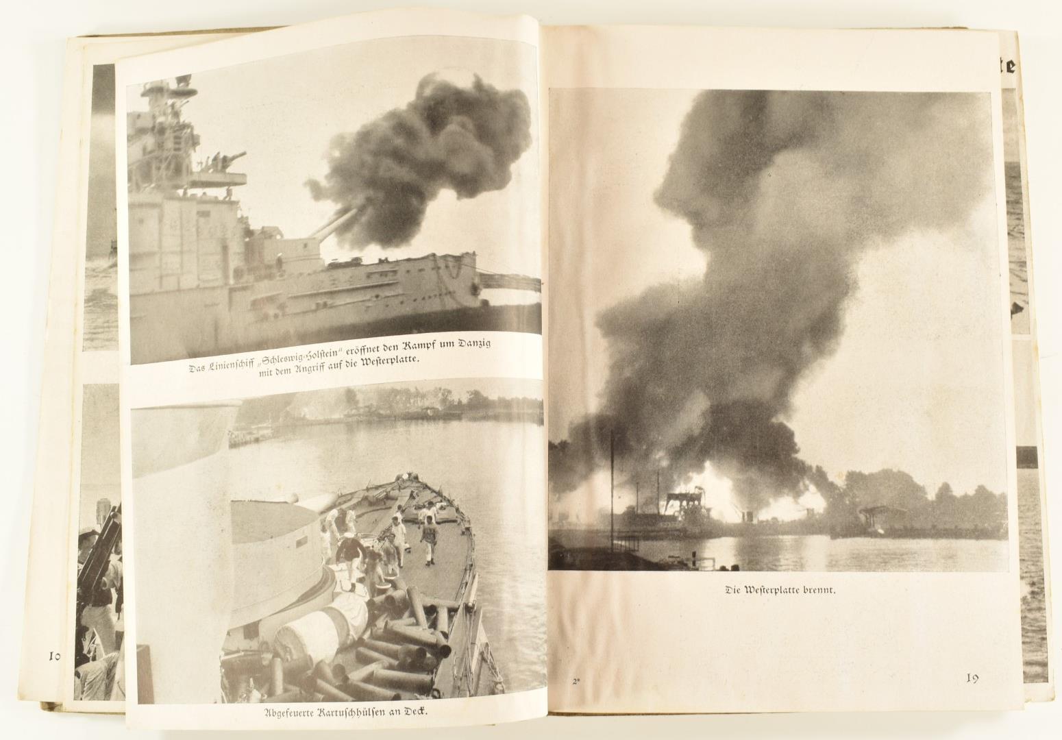 WW2 German naval book 'Kriegsmarine Am Feind' by Friedrich Meier, Berlin 1941 - Image 7 of 8