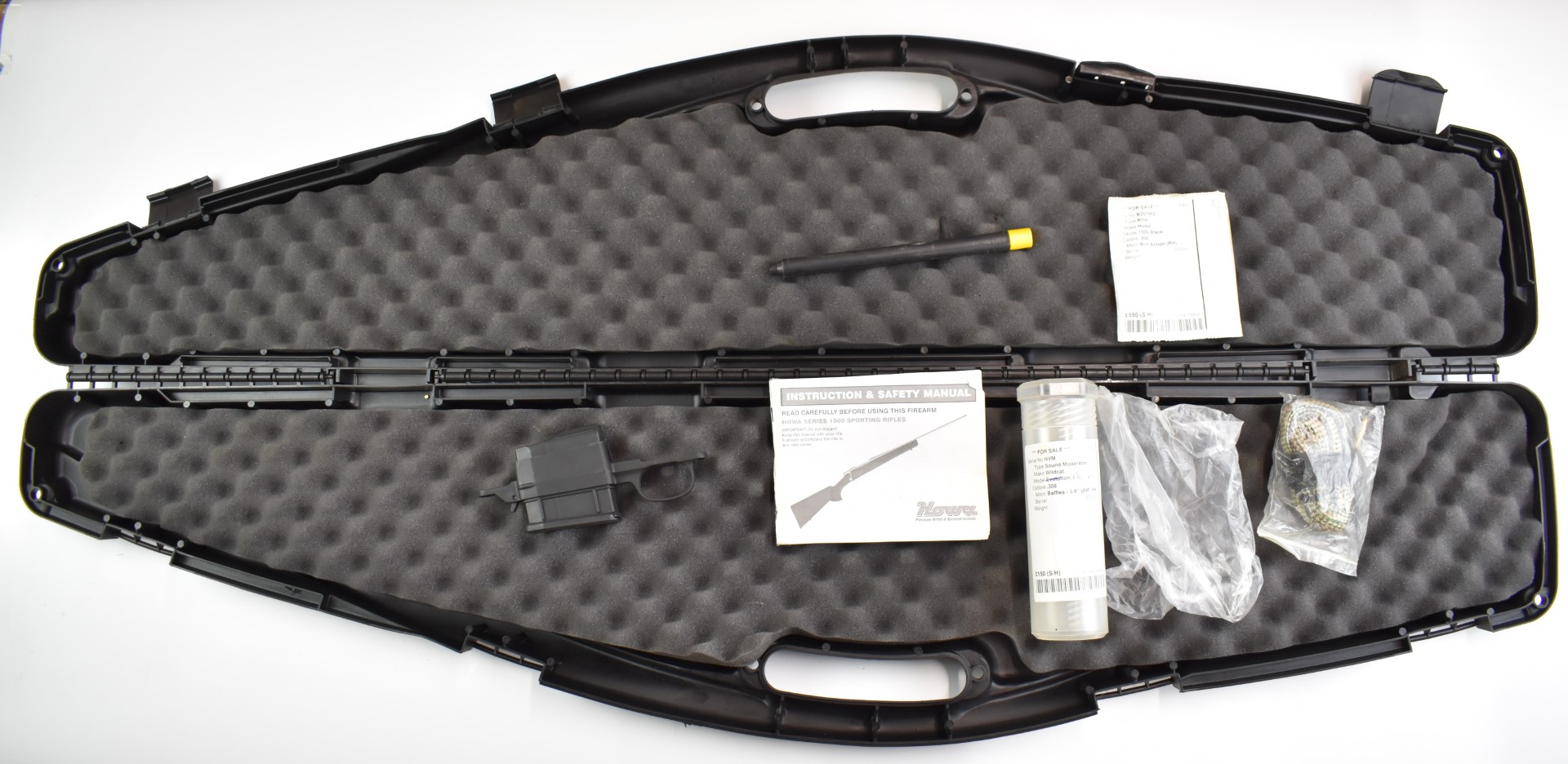 Howa Model 1500 Black .308 bolt-action rifle with composite stock, textured semi-pistol grip and - Image 25 of 26