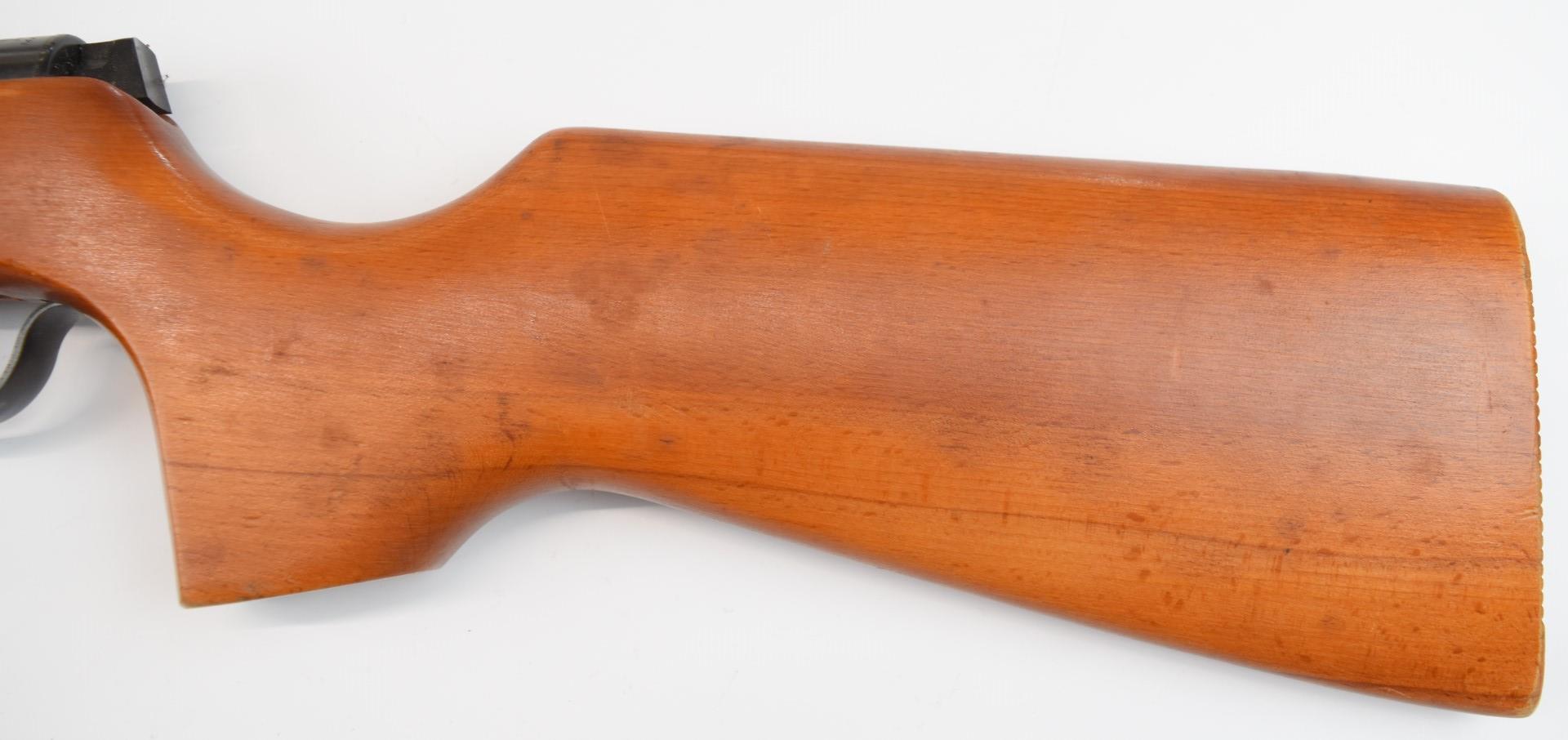 Haenel Model 310 lever-action 4.4mm calibre air rifle with semi-pistol grip, adjustable sights and - Image 13 of 19