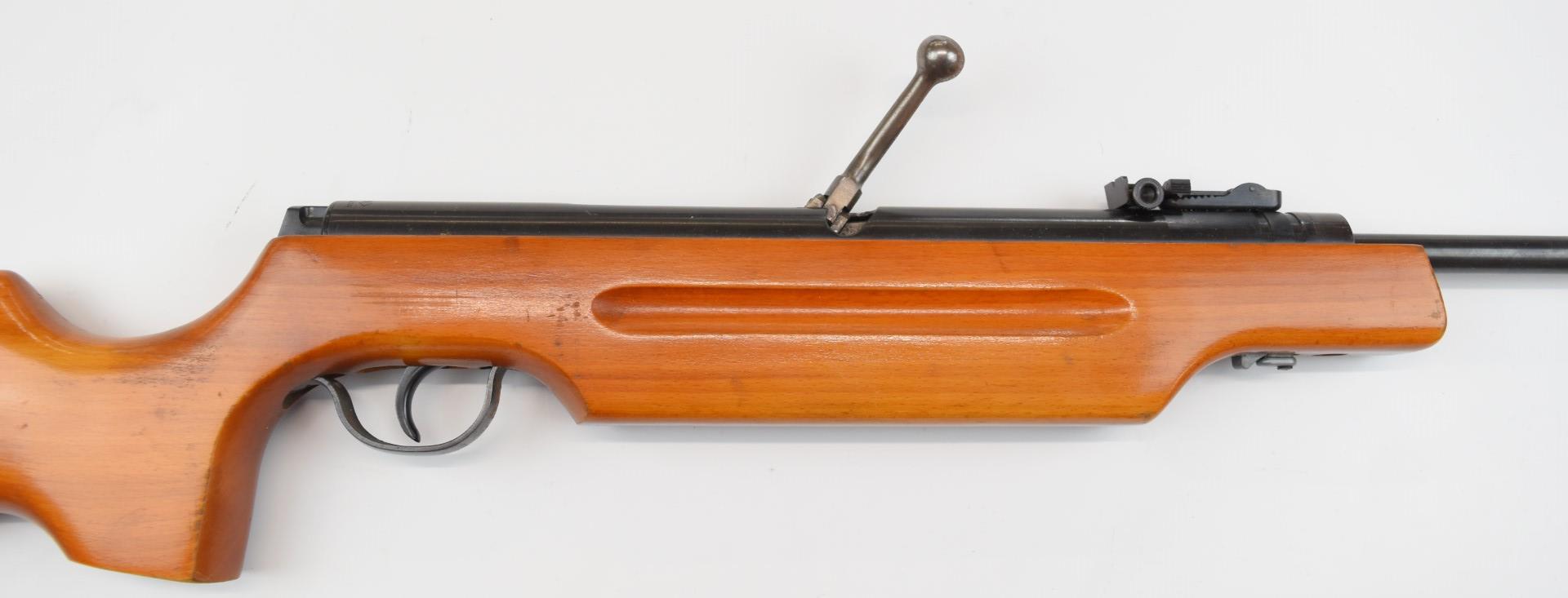 Haenel Model 310 lever-action 4.4mm calibre air rifle with semi-pistol grip, adjustable sights and - Image 4 of 19