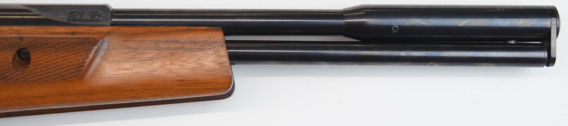 Theoben SLR 190/98 .22 under-lever carbine air rifle with seven shot magazine, chequered semi-pistol - Image 5 of 20