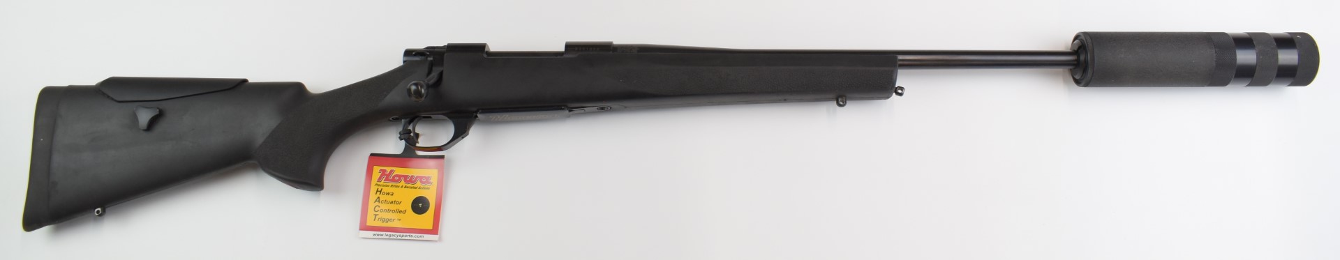 Howa Model 1500 Black .308 bolt-action rifle with composite stock, textured semi-pistol grip and - Image 3 of 26