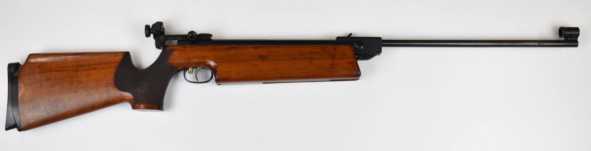 Weihrauch HW55 .177 target air rifle with chequered semi-pistol grip, adjustable trigger, raised - Image 2 of 7