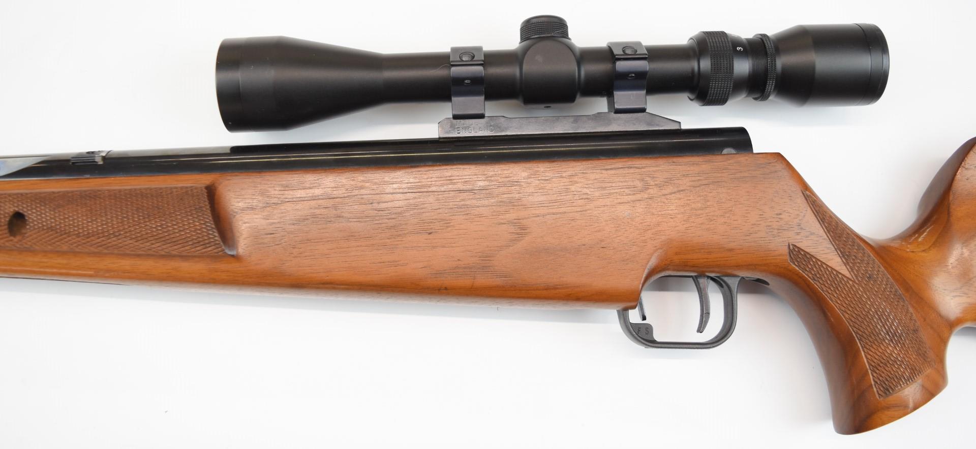 Theoben SLR 190/98 .22 under-lever carbine air rifle with seven shot magazine, chequered semi-pistol - Image 16 of 20