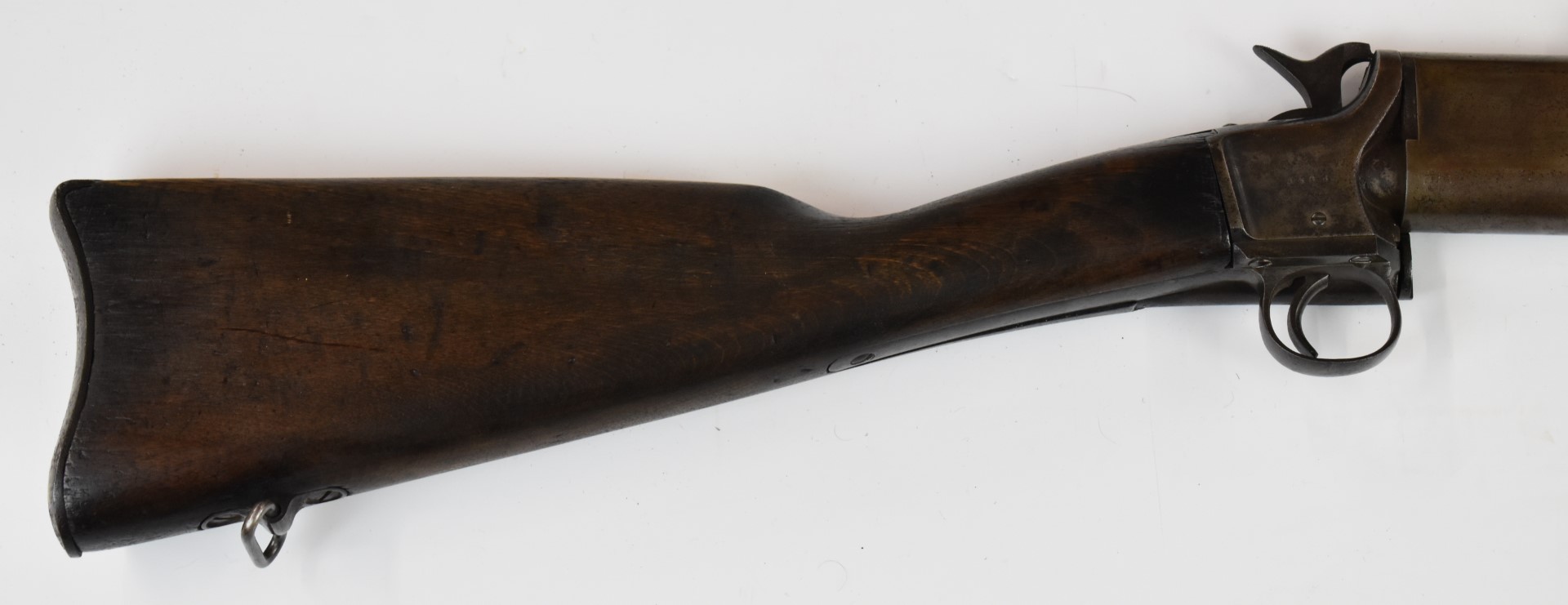 Meriden Manufacturing Co for Charles Parker of Triplett & Scott .50 twist-action repeating carbine - Image 3 of 7