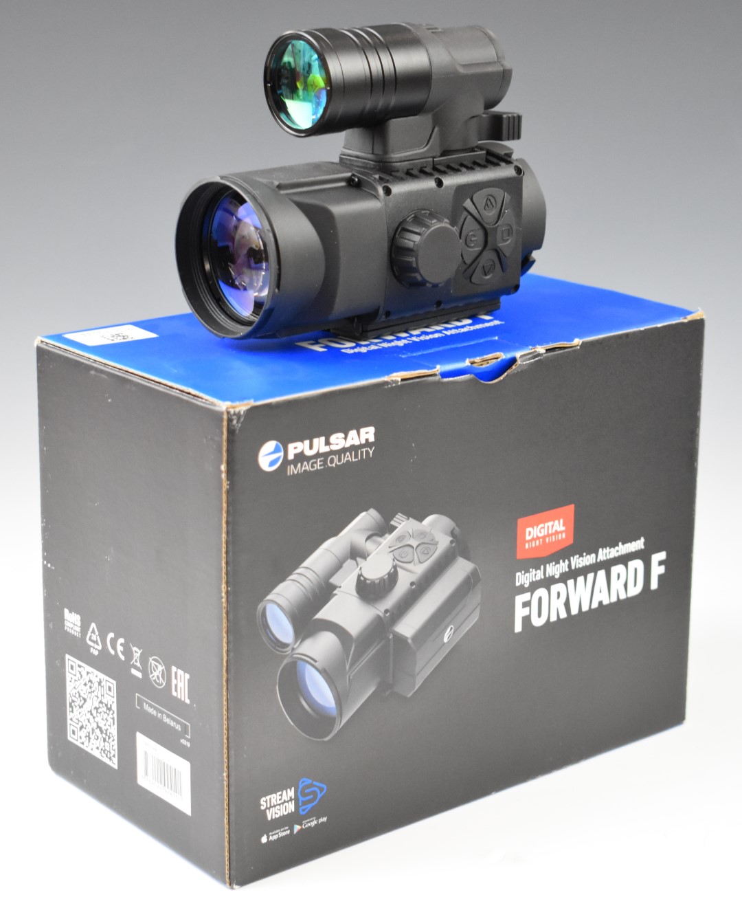 Pulsar Forward F455 digital night vision attachment to suit air rifle or similar scope, in