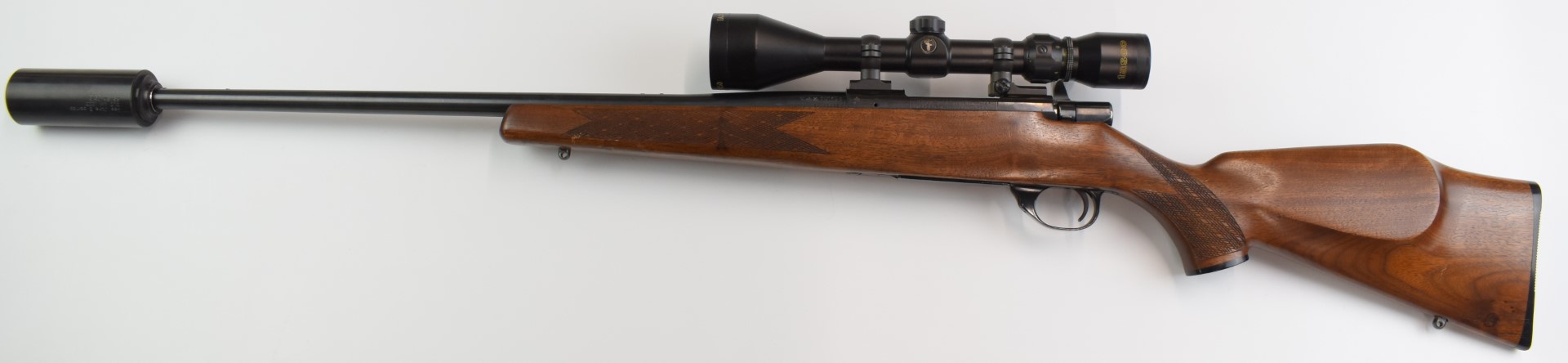 RWS Model 89 .22-250 bolt action rifle with textured semi-pistol grip and forend, raised cheek- - Image 11 of 20