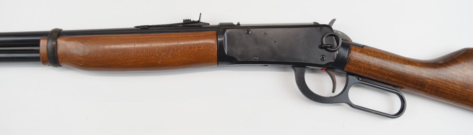 Daisy Model 1894 40 Shot Repeater .177 Winchester style under-lever air rifle with adjustable sights - Image 9 of 16