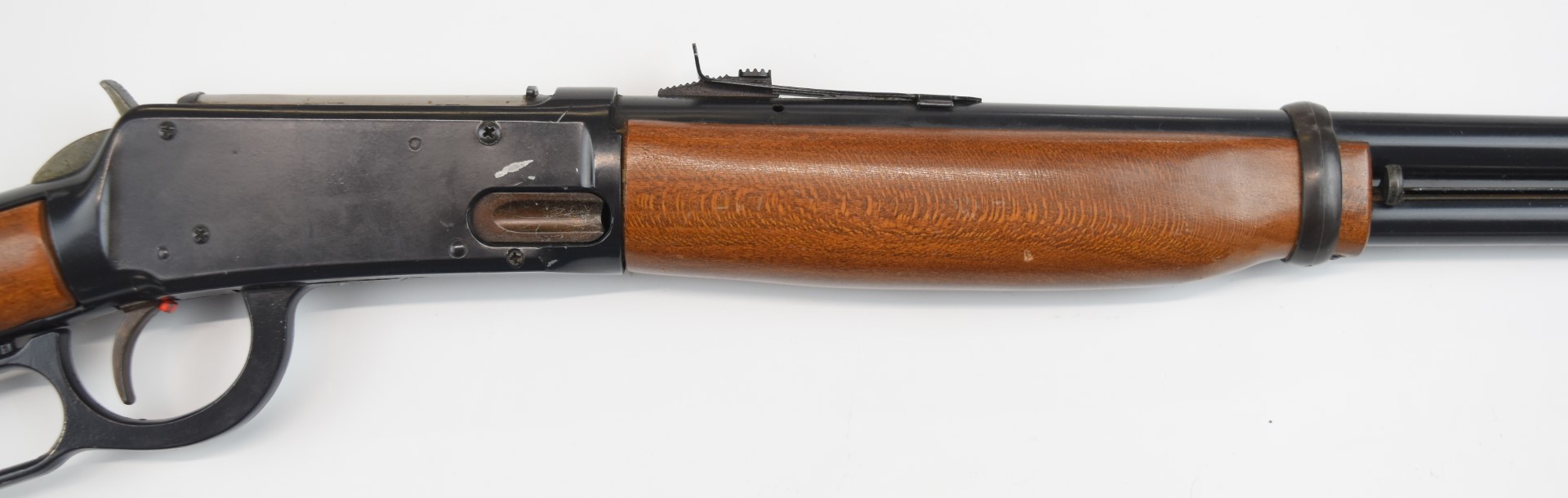 Daisy Model 1894 40 Shot Repeater .177 Winchester style under-lever air rifle with adjustable sights - Image 5 of 16