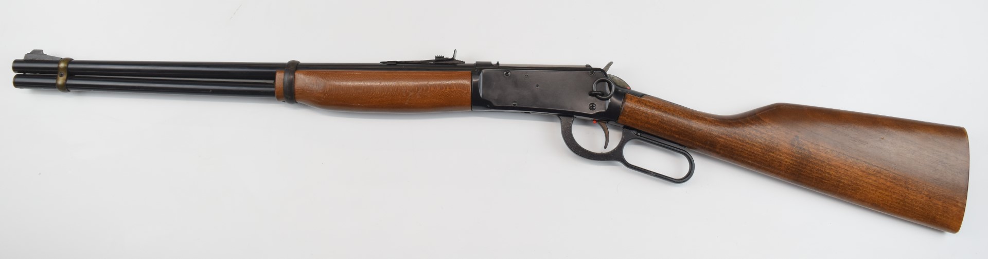 Daisy Model 1894 40 Shot Repeater .177 Winchester style under-lever air rifle with adjustable sights - Image 7 of 16