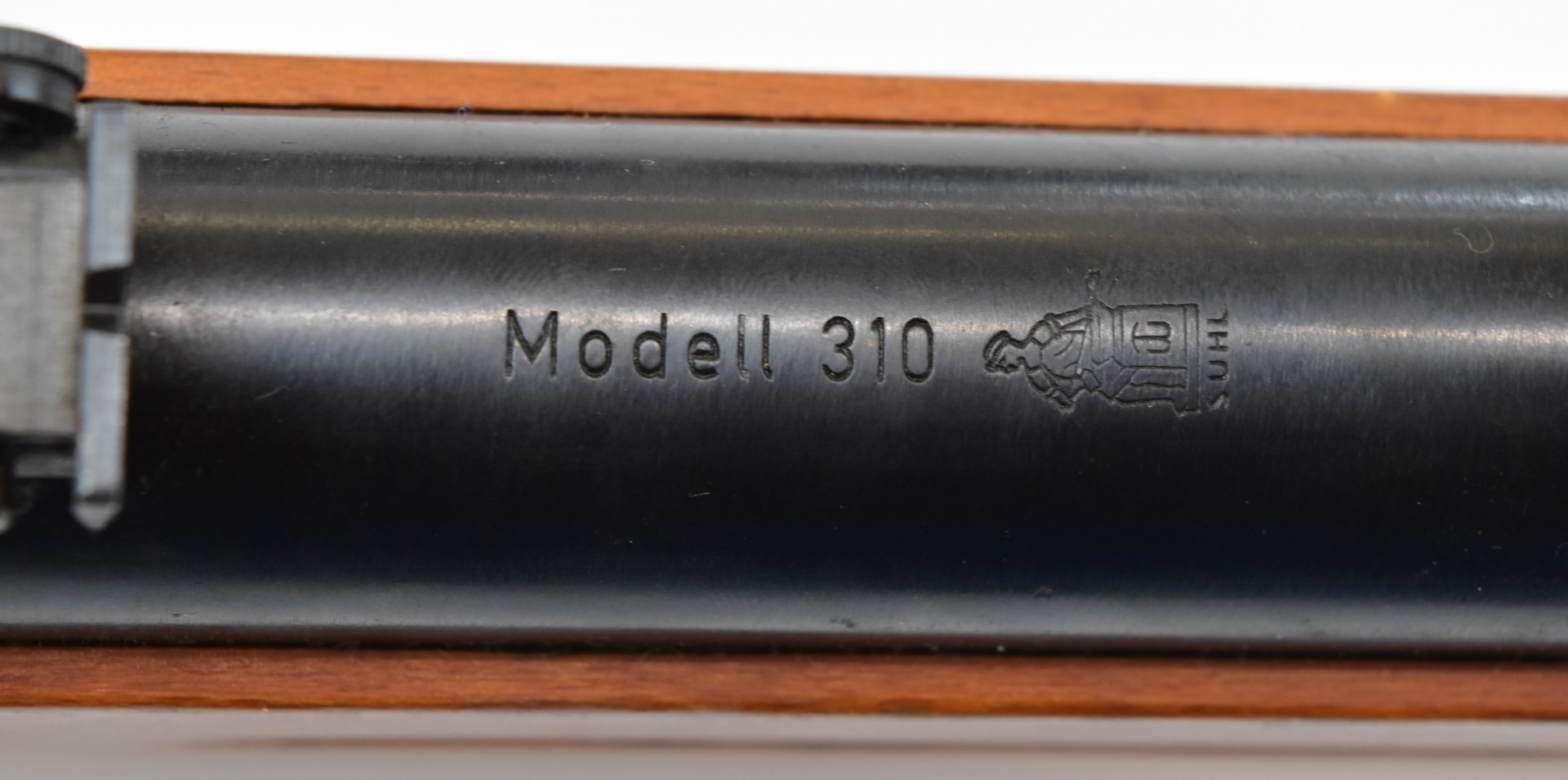 Haenel Model 310 lever-action 4.4mm calibre air rifle with semi-pistol grip, adjustable sights and - Image 18 of 19