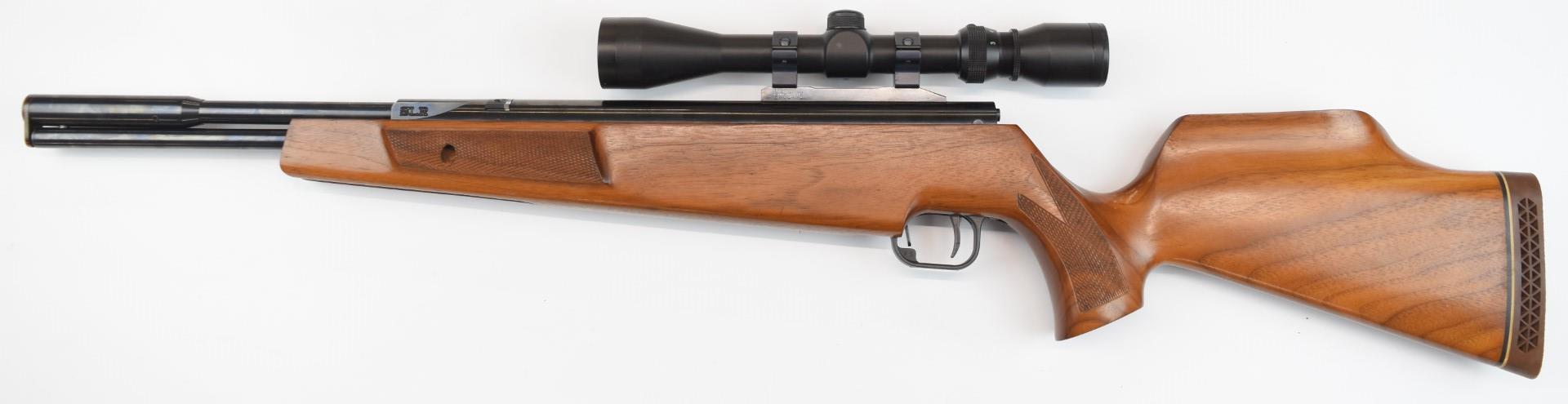 Theoben SLR 190/98 .22 under-lever carbine air rifle with seven shot magazine, chequered semi-pistol - Image 14 of 20